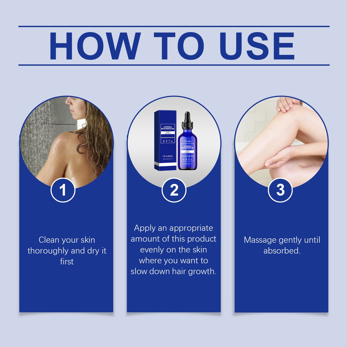 OceAura Hair Care Essential Oil Daily Body Care Essential Oil For Nourishing, Smooth And Delicate Skin