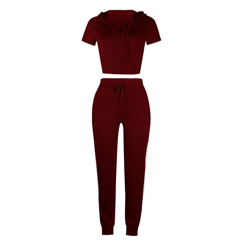 Autumn and Winter New Solid Sport Casual Suit OM9146