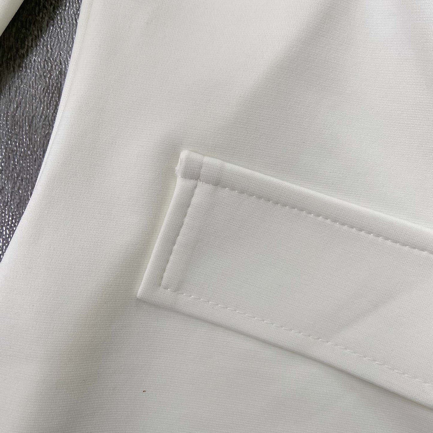 One-Piece Collar Two-Piece Commuting Suit with Pants