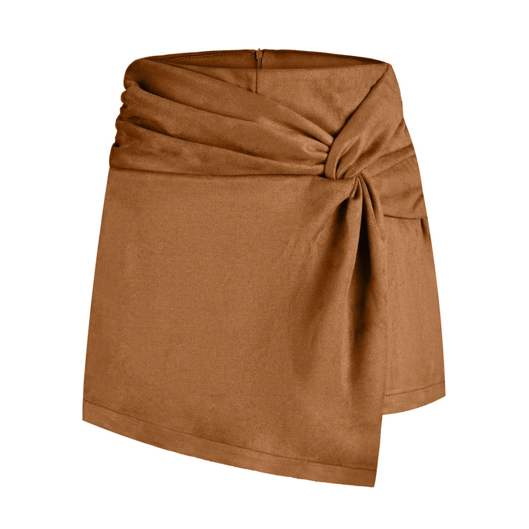 Twisted skirt Short Skirt