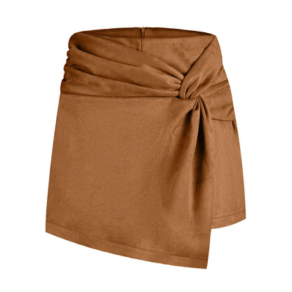 Twisted skirt Short Skirt