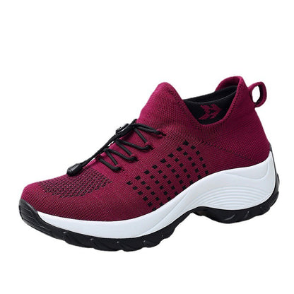 Women Sport Shoes Fashion Platform Sneakers Ladies Spring Winter Flats Running Shoes Woman