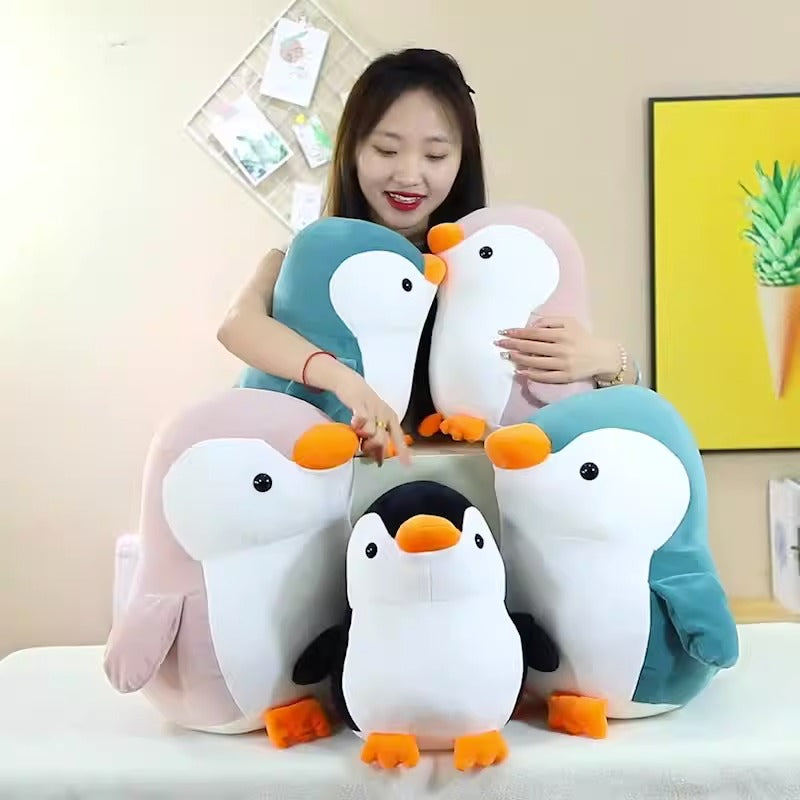 Penguin pillow doll Stuffed toy imitation doll souvenir cloth doll children's birthday gift