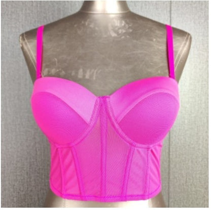 Mesh Breathable Inner Layer and Multi-Dopamine Sexy Strapless