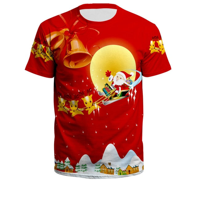 Christmas T Shirt Women Tshirt Plus Size T-shirt Female Short Sleeve Funny T Shirts Unisex Tops Summer Top Tees