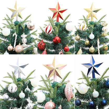 Christmas ball combination set Christmas tree decoration props combination 40pcs combination of multiple Christmas ball