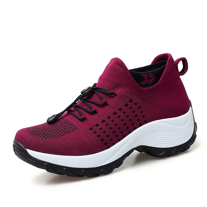 Women Sport Shoes Fashion Platform Sneakers Ladies Spring Winter Flats Running Shoes Woman