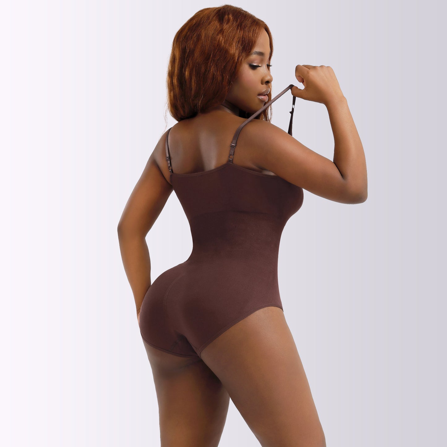 Body Shaper Seamless Bodysuit with Waist Trainer for Women