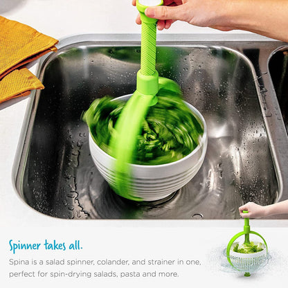 Salad Spinner Salad Rotator Kitchen Vegetable Rotator Vegetable Washing Dehydration Drain Basket