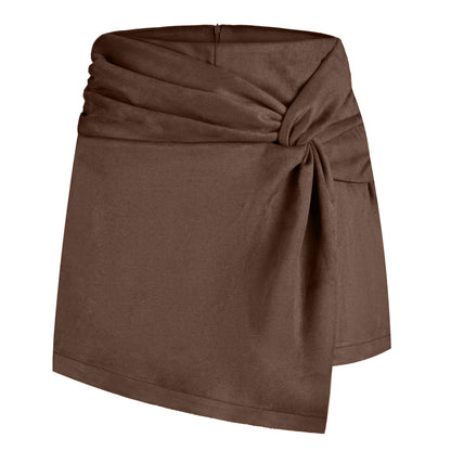 Twisted skirt Short Skirt