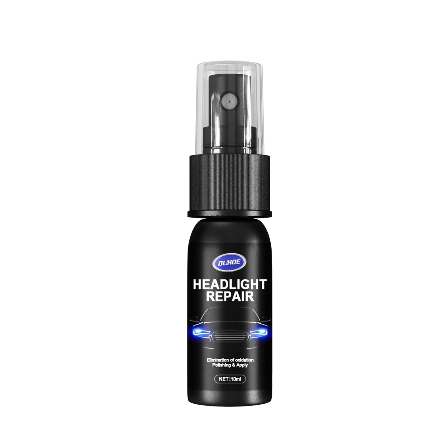 OUHOE Car Lamp Repair Spray (10ml) Car Headlamp Cover Scratch Polishing Car Headlamp Repair And Refurbishment Repair Agent