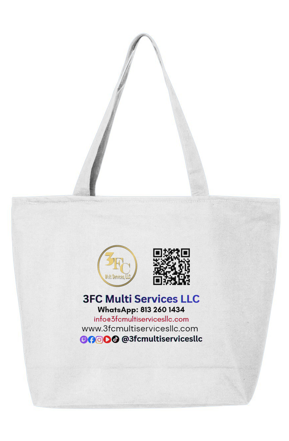 3FC 25L Zippered Tote