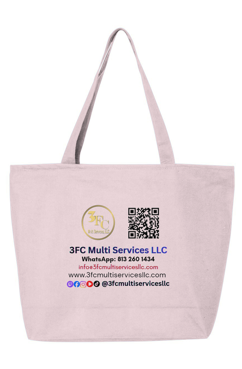 3FC 25L Zippered Tote
