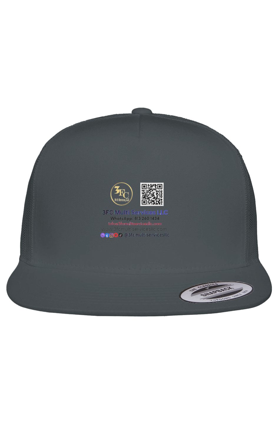 6006 Yupoong Adult 5-Panel Classic Trucker Cap