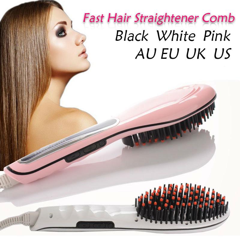 2-IN-1 Hair Straightening Brush