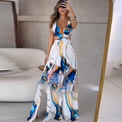Elegant and sexy spring dress
