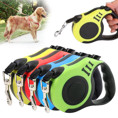 Dog Leash Automatic Retractable Nylon Dog Cat Lead Extending Puppy. Accessories