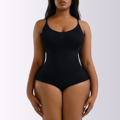 Body Shaper Seamless Bodysuit with Waist Trainer for Women