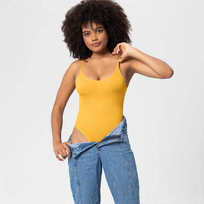 Body Shaper Seamless Bodysuit with Waist Trainer for Women