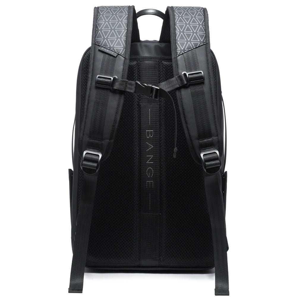 New Backpack Business Casual Backpack Fashion Large Capacity USB Oxford Cloth Backpack Men's Backpack