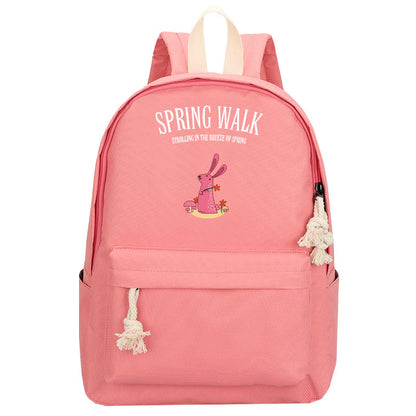 New creative oxford cloth middle school student bag primary school student backpack anime backpack