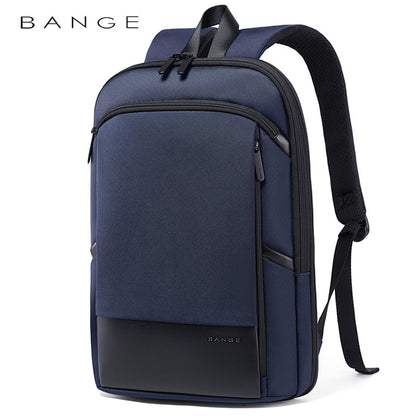 New Shoulder Bag Men's Fashion Light Computer Bag Casual Expansion Oxford Cloth Men's Bag Backpack