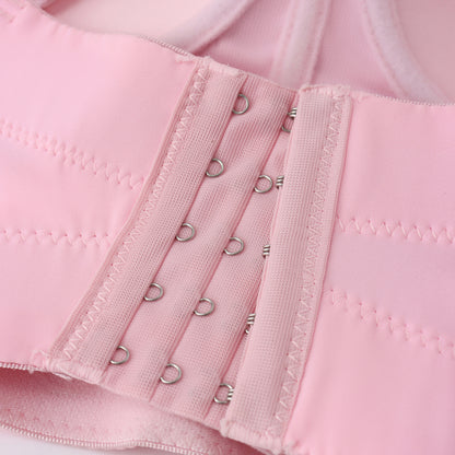 Worn Outside Pink Rhinestone Embroidery Heavy Work Bustier Sexy Fitted Strapless