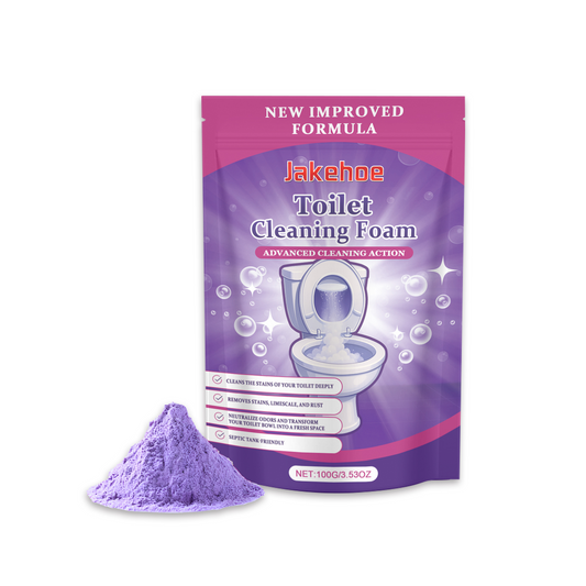 Jakehoe Toilet Cleaning Powder, Toilet Odor Removal, Yellow Dirt Removal, Glaze Protection, Household Toilet Cleaning Powder