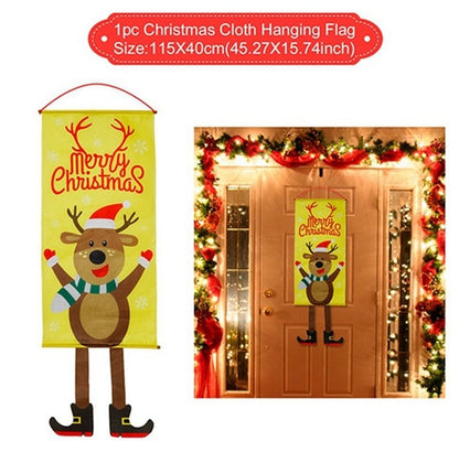 Garland Merry Christmas Decor for Home Cristmas Decor Navidad Christma Ornaments Christmas Door Xmas Happy New Year