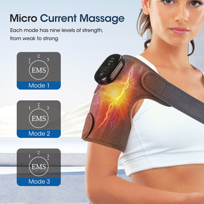 New EMS heating massage knee pads shoulder pads elbow pads old cold legs touch screen controller