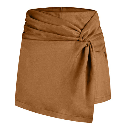 Twisted skirt Short Skirt