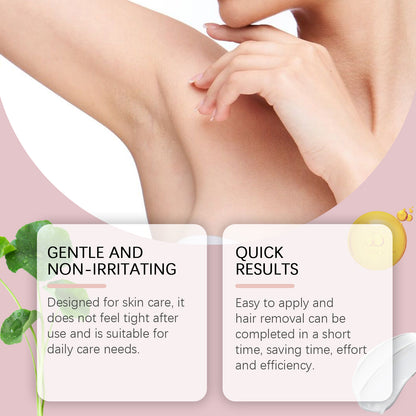 OceAura Nourishing Skin Hair Removal Cream, Gentle Non-Irritating Clean Body Skin Smooth Hair Removal Cream