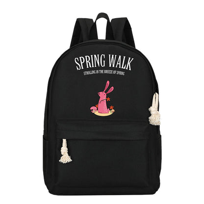 New creative oxford cloth middle school student bag primary school student backpack anime backpack