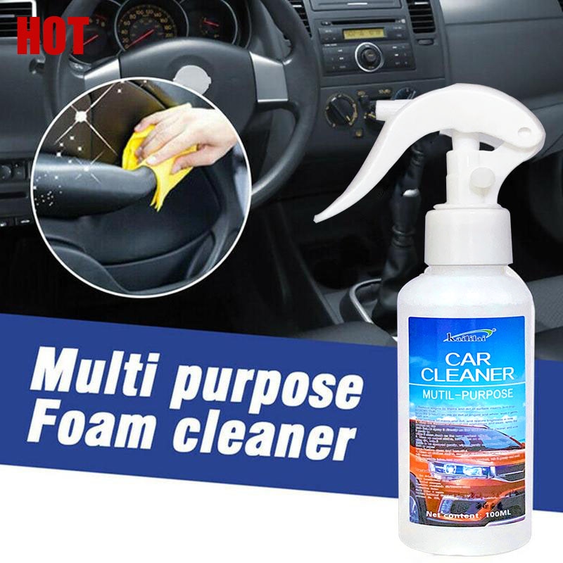 100ML Hot 1PCS New Multi - Functional Foam Cleaner All - Purpose Almighty Water Cleaner Car Interior Cleaning Agent