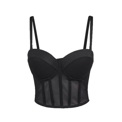 Mesh Breathable Inner Layer and Multi-Dopamine Sexy Strapless