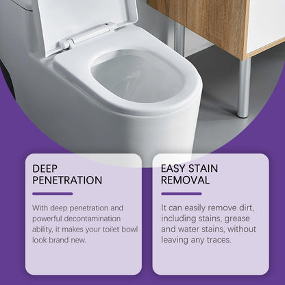 Jakehoe Toilet Cleaning Powder, Toilet Odor Removal, Yellow Dirt Removal, Glaze Protection, Household Toilet Cleaning Powder