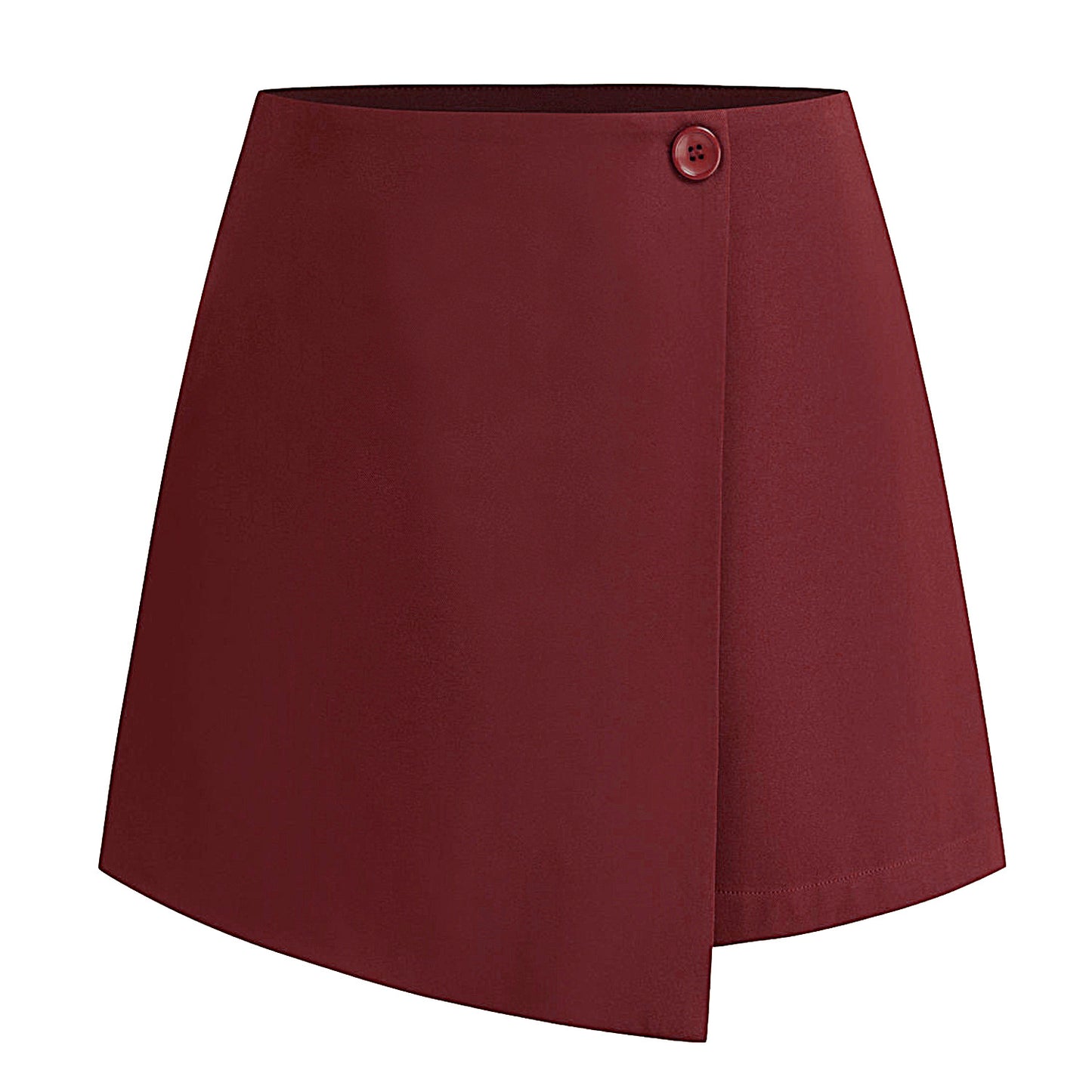 Women's irregular elastic half length skirt pants