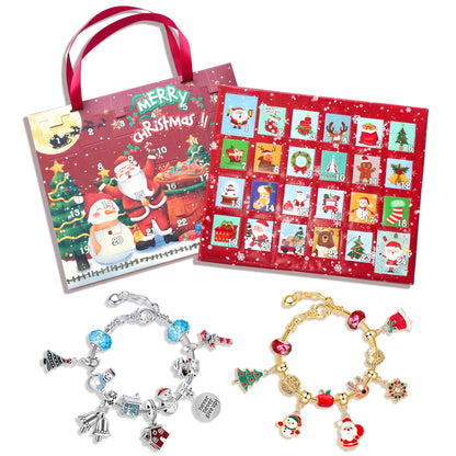 Creative Mystery Blind Box Xmas Gifts DIY Children Bracelets Surprise Blind Box Set