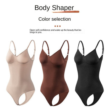 Style Backless Waist Trainer Thong Bodysuit for Women, Butt Lifting Shapewear, Plus Size, Sexy Backless Underwear, Body Shaping Base Layer