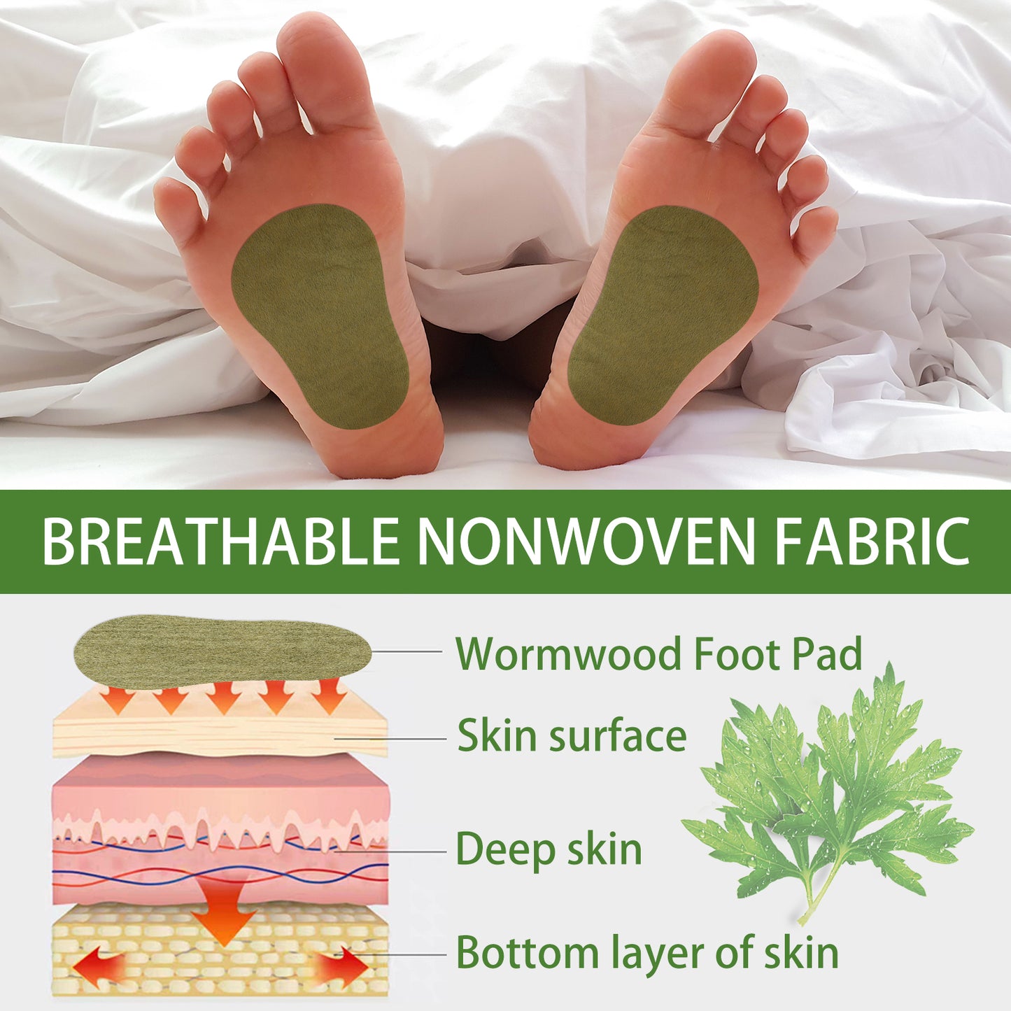South Moon Foot Care Patches With Gentle Herbal Ingredients Provide Daily Cleansing, Nourishment And Care For The Skin Of The Feet