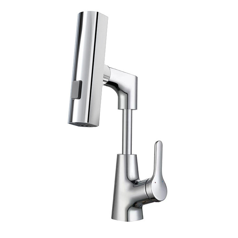 Faucet Pull-out Basin Faucet Temperature Digital Display Rotation