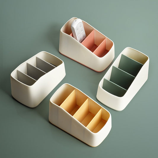 Storage Box Office Miscellaneous Remote Control Desktop Organizer Plastic Student Ins Minimalist Mini