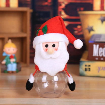 Christmas Pendant Gift Bags Candy Jar Storage Bottle Santa Bag Sweet Christmas Candy Bag Boxes