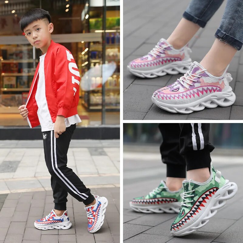 Boys Girls shoes autumn children sports shoes for boys 15 years old 10 kids 9 pink blue kids shoe boy girls sneakers for students