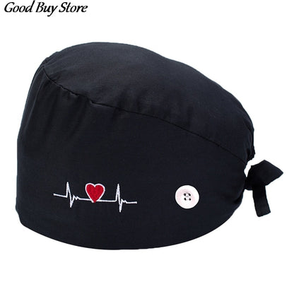 Comfortable Working Headwear Doctor Nurse Head Turban Wrap Health Services Headwrap Breathable Nursing Headband Bouffant Hat