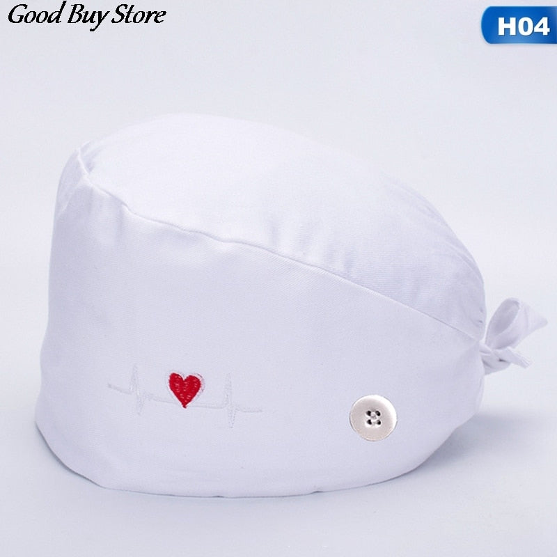 Comfortable Working Headwear Doctor Nurse Head Turban Wrap Health Services Headwrap Breathable Nursing Headband Bouffant Hat