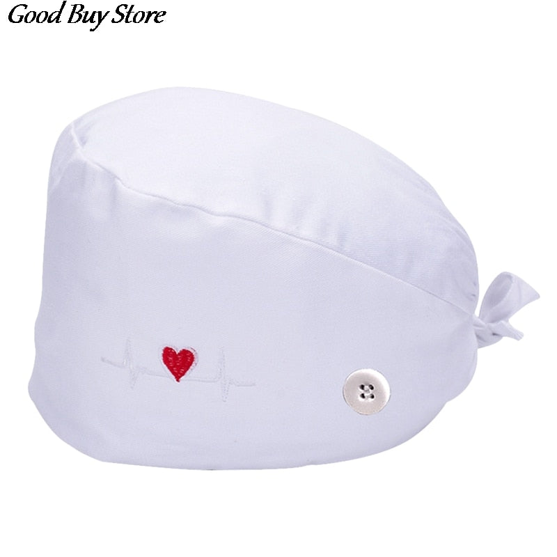 Comfortable Working Headwear Doctor Nurse Head Turban Wrap Health Services Headwrap Breathable Nursing Headband Bouffant Hat