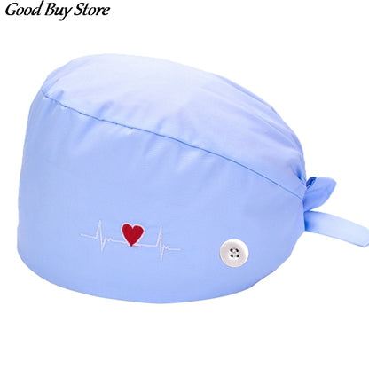 Comfortable Working Headwear Doctor Nurse Head Turban Wrap Health Services Headwrap Breathable Nursing Headband Bouffant Hat