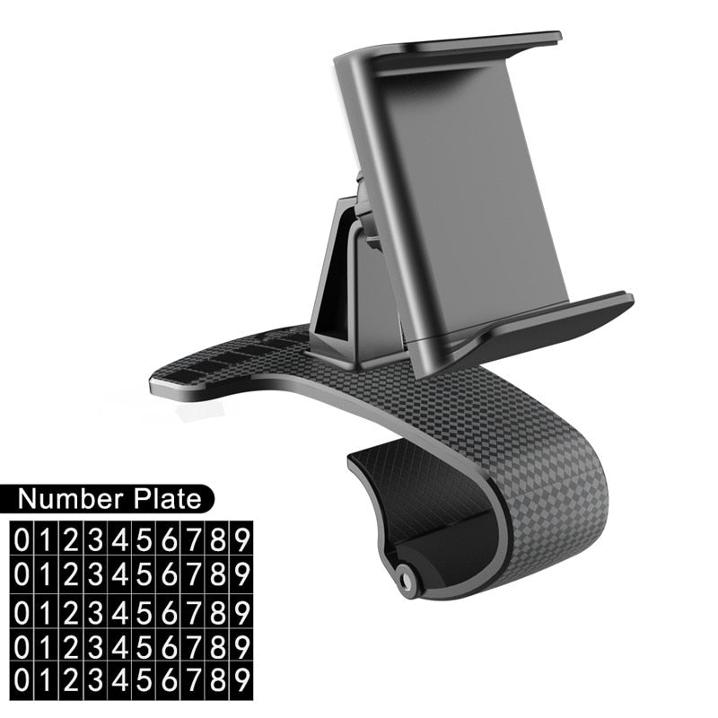 XMXCZKJ Universal Mobile Phone Accessorie Car Clip Phone Holder Rotatable GPS Dashboard Cell Phone Holder Mount Stand for Xiaomi