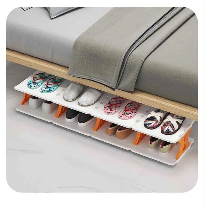 Multi-Layer Plastic Shoe Rack